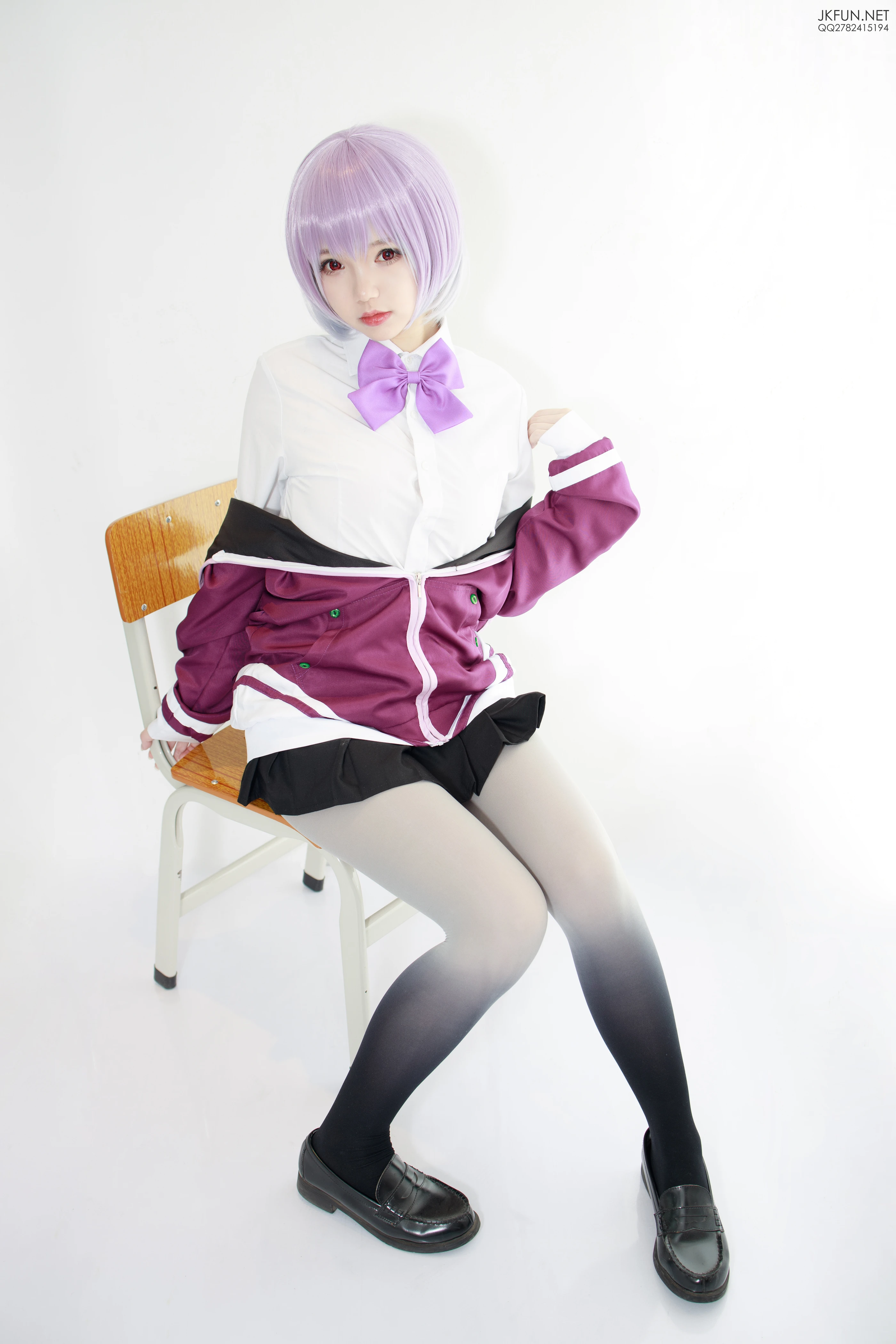 森萝财团 [JKFUN-004] 雪晴 COSPLAYER [123P 1V]插图2